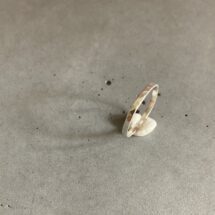 Stacking rings: Hammered - thin silver ring with a hammered, rustic finish - designer jewelry - MADE TO ORDER - stacking rings