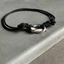 You are tied to my soul - knot bracelet for men - MADE TO ORDER