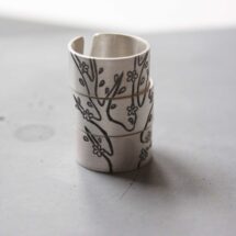 Mother and daughters - silver ring set / piece - MADE TO ORDER